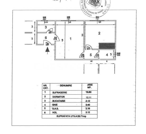 2 Camere  de vanzare Gara de Nord | Vedere Deschisa si Liniste | Investitie cu P