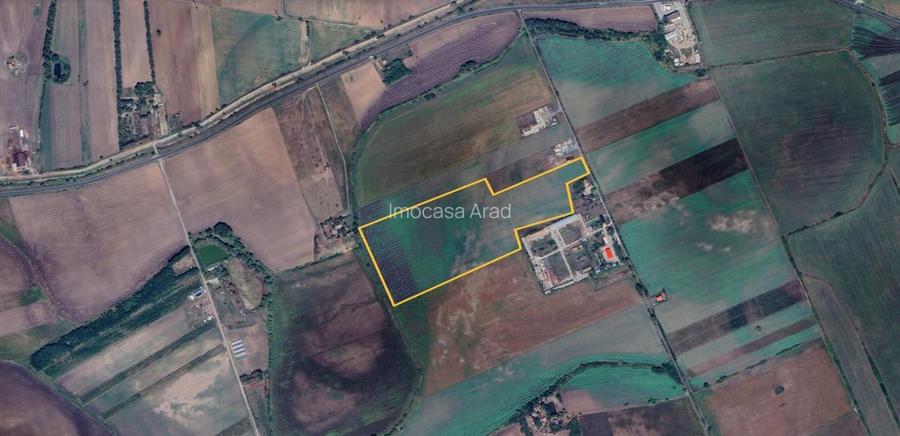 De vanzare Teren Extravilan comasat Santoma Arad, potential dezvoltare - 3