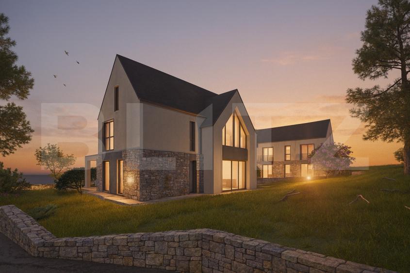 Vila 4 din proiectul SUNRISE RESIDENCE de langa padurea Faget