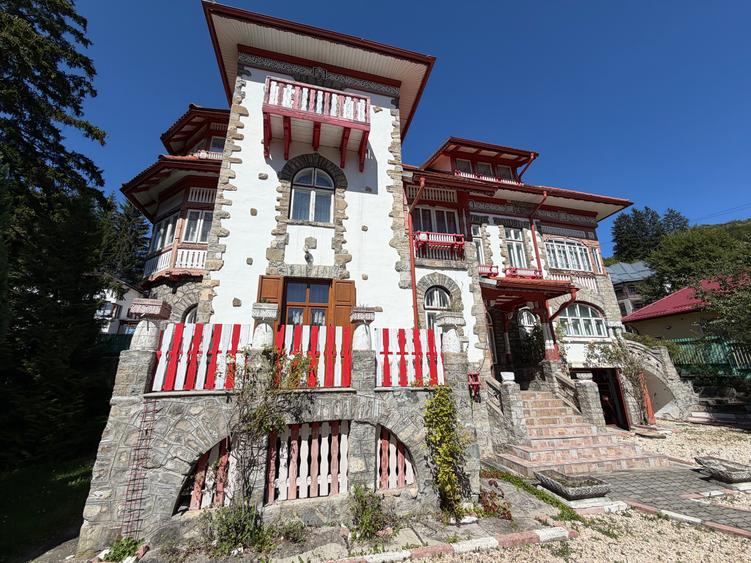 Vilă istorică de vânzare Castel Aura Buzescu Bușteni str. Victoriei nr. 11