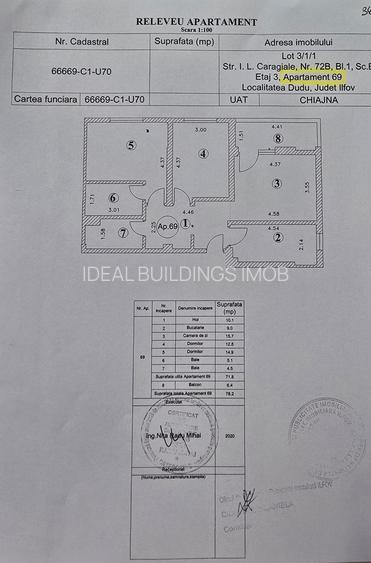 Apartament - 3 camere - 2 bai - Decomandat - Pollux Residence - 14
