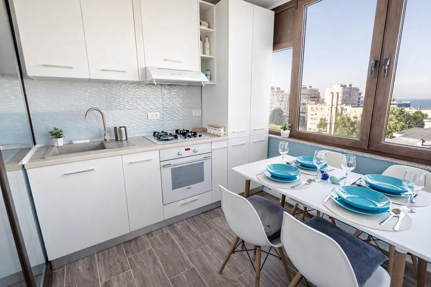 Apartament 3 camere cu vedere la mare și parcare | Faleză Nord