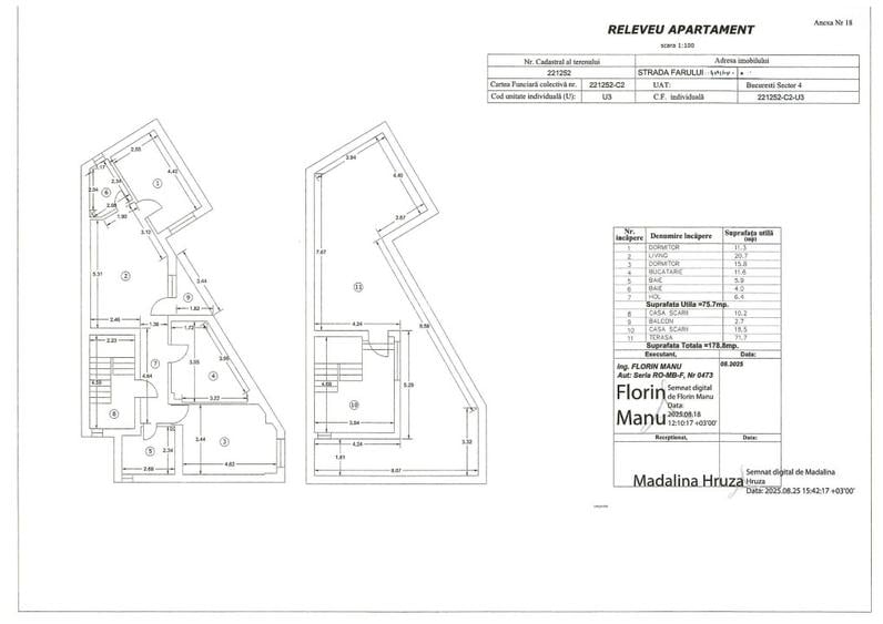 particular, 4 camere- duplex et(2 si 3) - vila brancoveanu, str. Farului, superb - 16