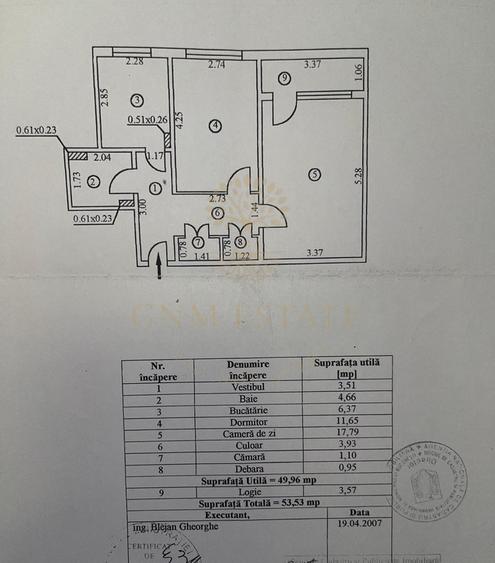 2 Camere | Centrala Proprie | Metrou Dristor