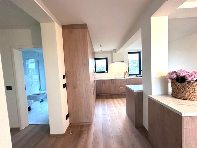 Duplex despartit prin camera tehnica- 5 dormitoare si 3 bai - Mosnita Noua