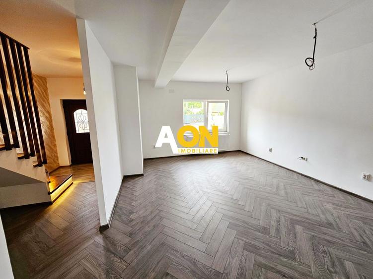 1/2 Duplex nou, 4 camere, finisat la cheie, 300 mp teren, zona Garii