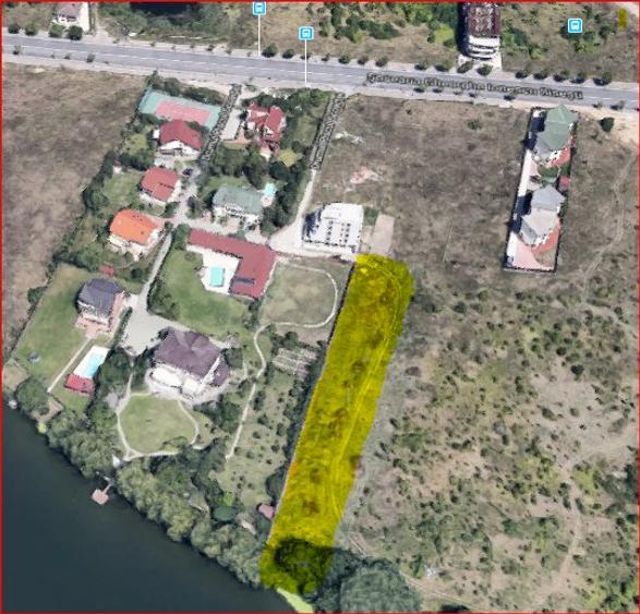 Teren intravilan cu deschidere la lacul Grivita