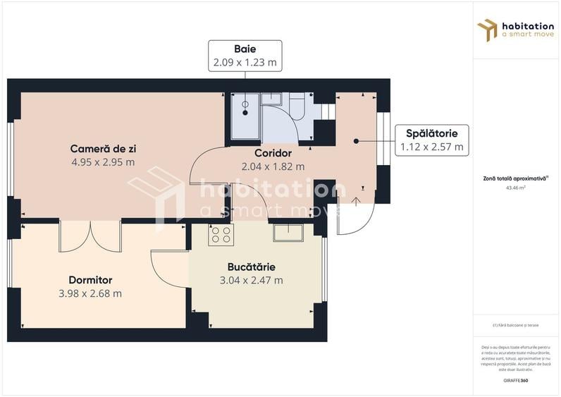 Apartament 2 camere, primitor, in zona Centrala-Universitate