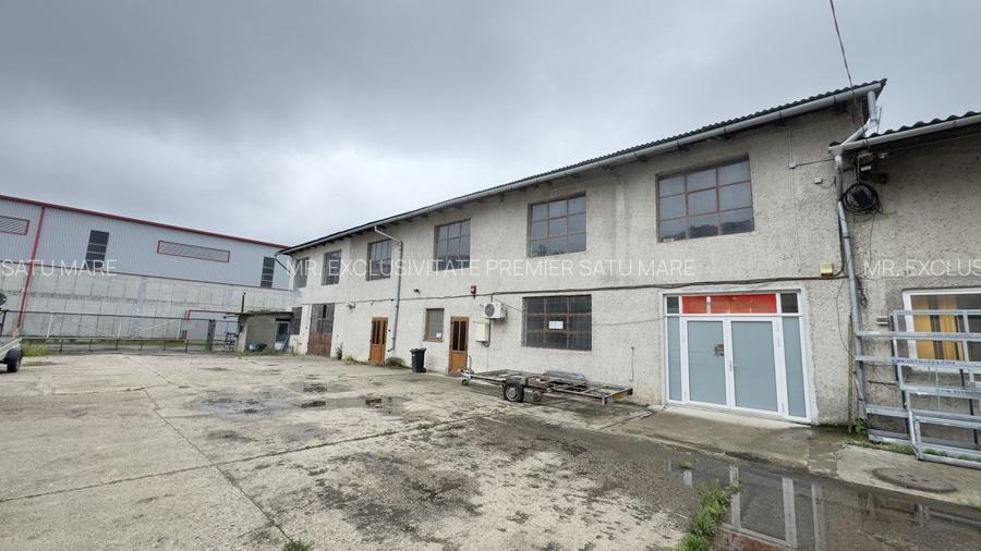 Clădire Industrială Hală Producție, Depozitare, Birouri-Teren 3140 mp - Carei - 11