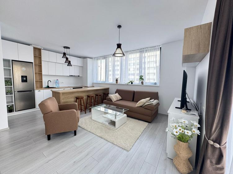 Apartament cu 2 camere | XCity | Etaj 11 | 55 mp | 2 balcoane