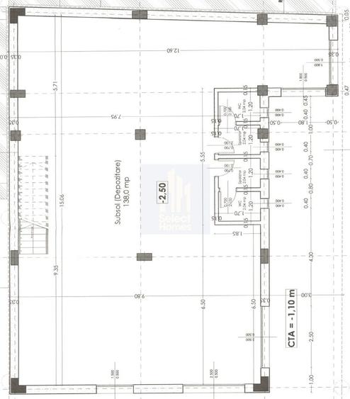 Clădire de închiriat – 700 mp – 13 Septembrie / Antiaeriană