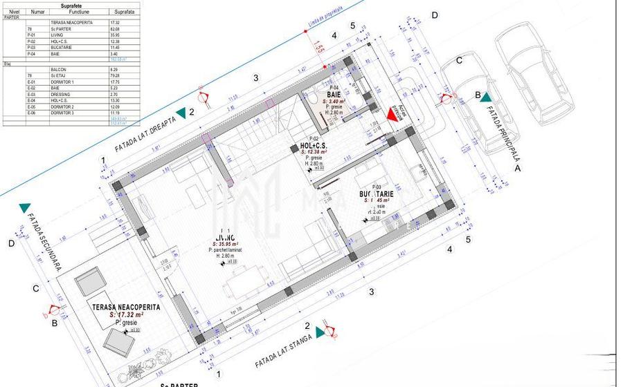 Casa individuala | Constructie noua | 4 camere | Vestem
