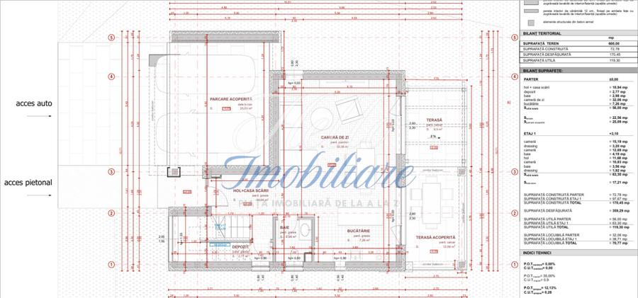 Casă Individuală 4 Camere + Garaj | Teren 710 mp & Terase | Popești