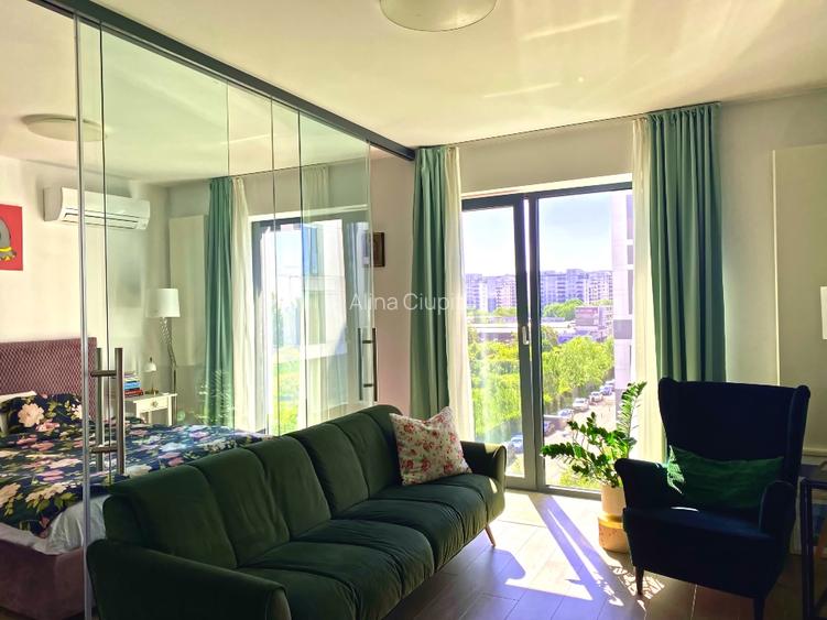 Studio dublu Aviatiei Cloud9 Residence, mobilat + utilat, parcare subterana incl - 8