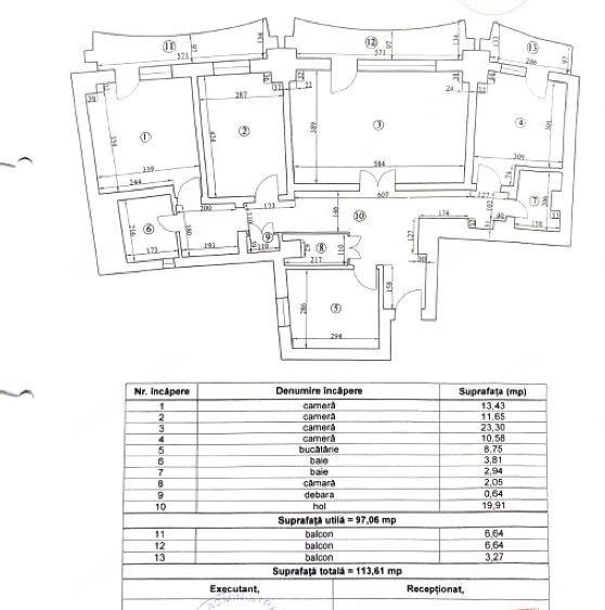 Metrou Lujerului- apartament spatios 4 camere