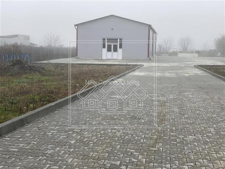 Hala industriala 270 mpu, teren 3000 mp + 2 autorizatii de constructie - 3