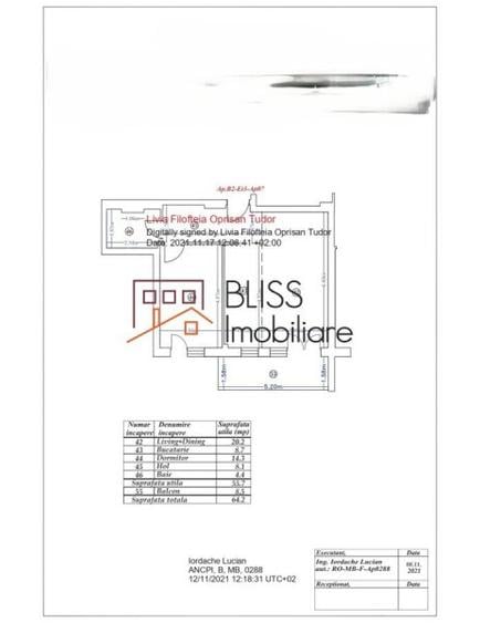 Apartament 2 camere decomandat cu loc de parcare subteran