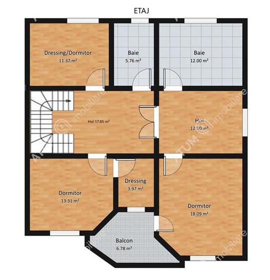 Casa spatioasa cu 5 camere decomandate si gradina in Veterani Sibiu
