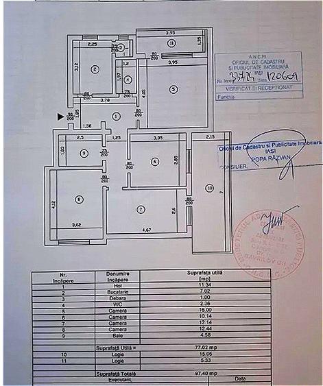Centru-UMF-apartament cu 4 camere