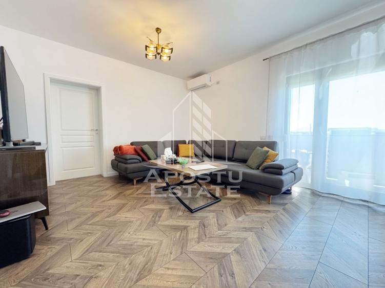 Apartament 2 camere de vanzare, 54mp utili + balcon, etajul 1 -Chisoda