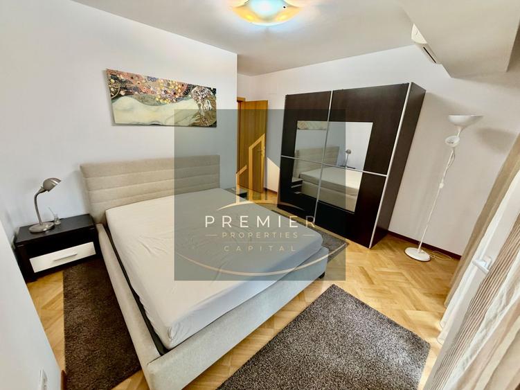 Apartament 3 camere Herăstrău,, terasă 12 mp, parcare subterana