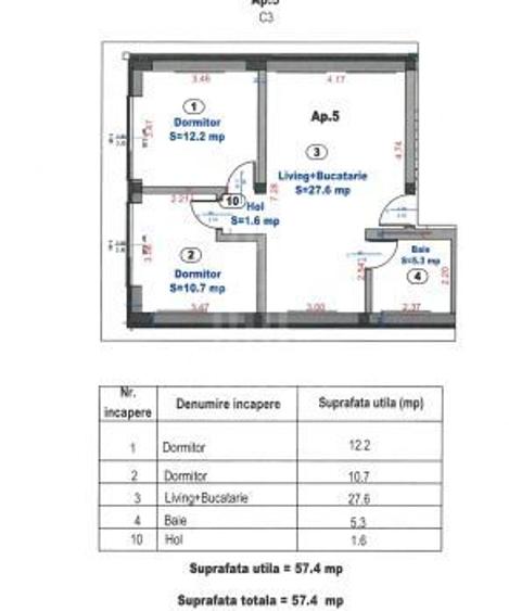 💎 Apartament 3 Camere | Turnișor | 125.000 € | 2 Parcări Incluse