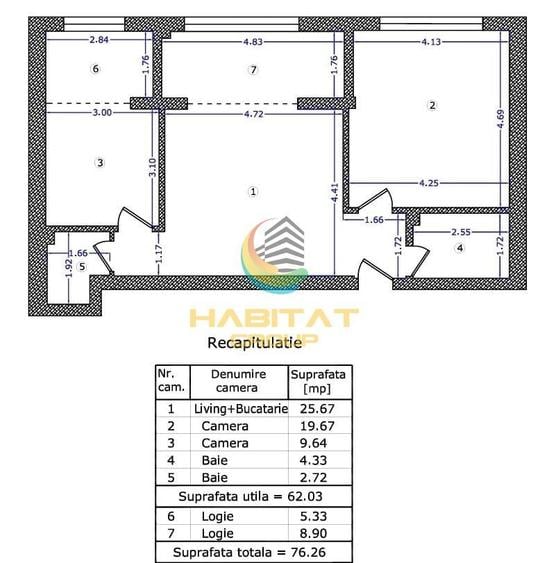 Apartament 3 camere Brancoveanu- mutare imediata!