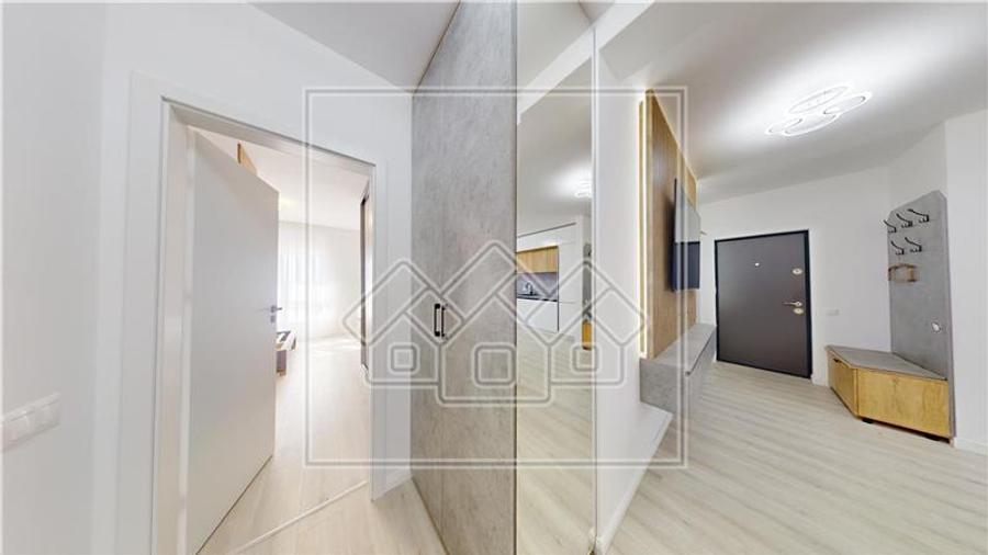 Apart. 3 camere si balcon, 61.2mp utili, predare la alb, Doamna Stanca