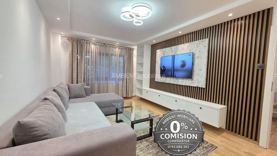 Apartament 2 camere, etaj 1, RENOVAT, mobilat și utilat, VASLUI - zona CARTIER; - 8