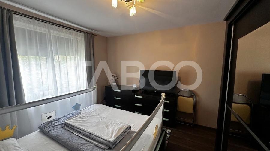 Apartament mobilat utilat 2 camere 2 locuri de parcare Calea Cisnadiei