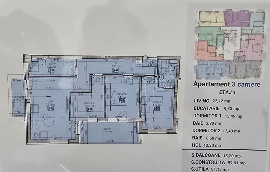Apartament 3 camere - Sisesti - Baneasa