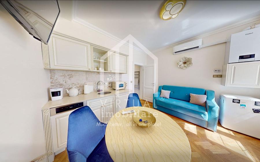 Apartament compus din 2 garsoniere moderne în Centrul Istoric – Sibiu
