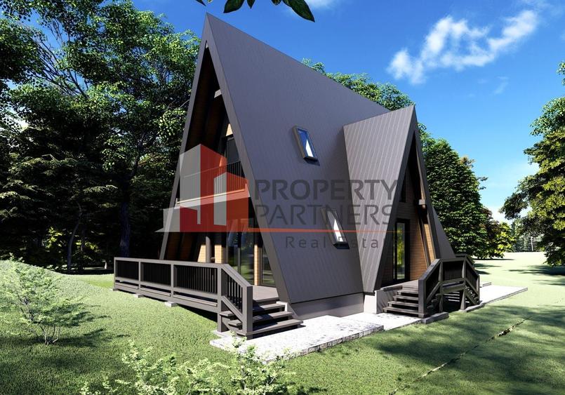 Teren intravilan 2.256 mp Bran – Podul Șimonului | Ideal cabane | Vedere Munte