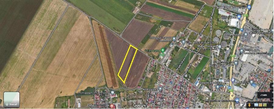 Palas - Aurel Vlaicu - Teren intravilan 18.500 mp langa Palas Arena