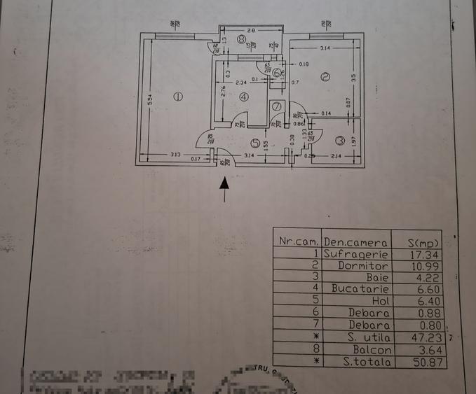 Apartament cu 2 camere de vanzare in zona Rahova, Vicina