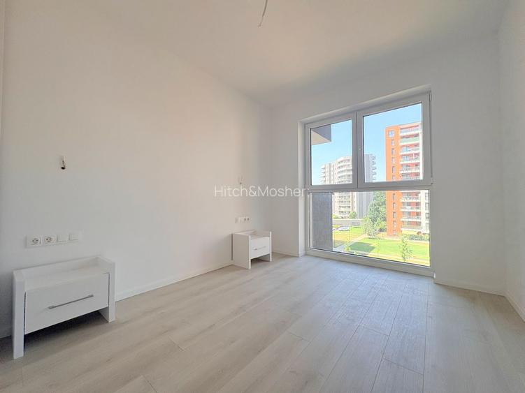 2 camere, partial mobilat si utilat, cu parcare, in complexul Denya