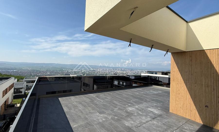 Duplex modern, tehnologie smart, zona Voroneț, terasa panoramica cu view superb