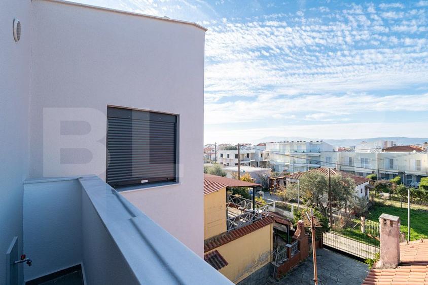 GRECIA, casa de vacanta P+1+M, 95mp, la 100m de mare, Ofrinio Beach