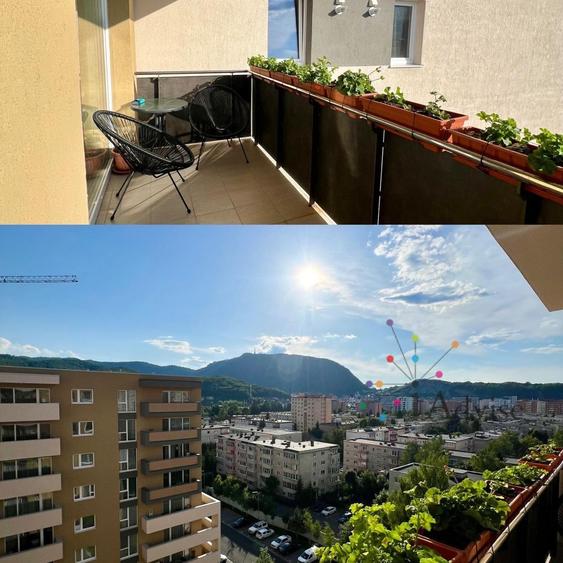 Apartament 2 camere | 57 mp | Etaj 8 | Vedere spre Tâmpa | Finisaje premium