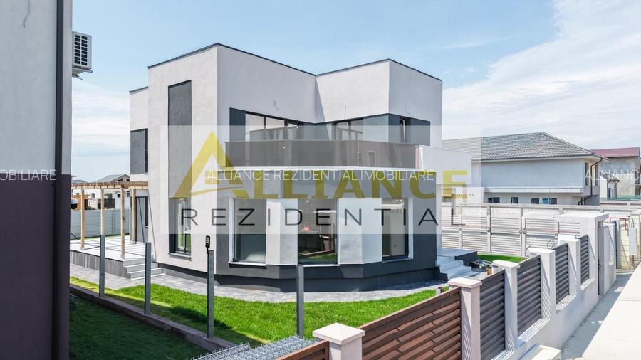 Casa moderna P+1 pe teren de 430 mp – 4 dormitoare, 3 bai si 2 terase - 2