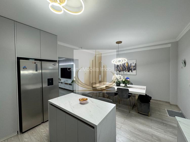 Casa in stil mediteranean, ultrafinisată 5 camere, 3 bai + curte.