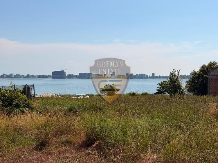 TEREN EXCEPȚIONAL 1000mp VEDERE DIRECTA PERMANENTĂ LACUL SIUTGHIOL PALAZU MARE