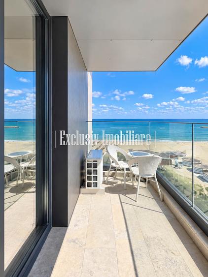 Vedere Frontala si Totala la Mare - Apartament Fix pe Malul Marii cu 2 Terase