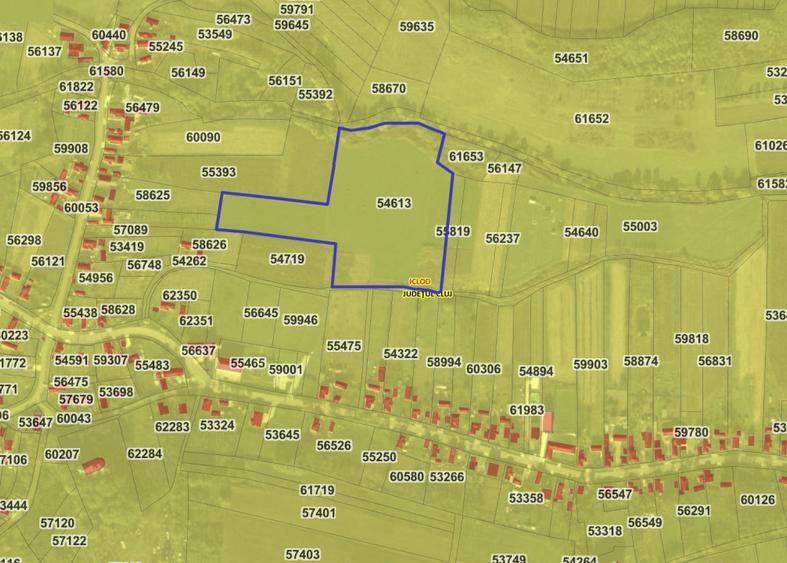 Oportunitate investitie! Teren intravilan 2,26 ha, Fundatura, Iclod