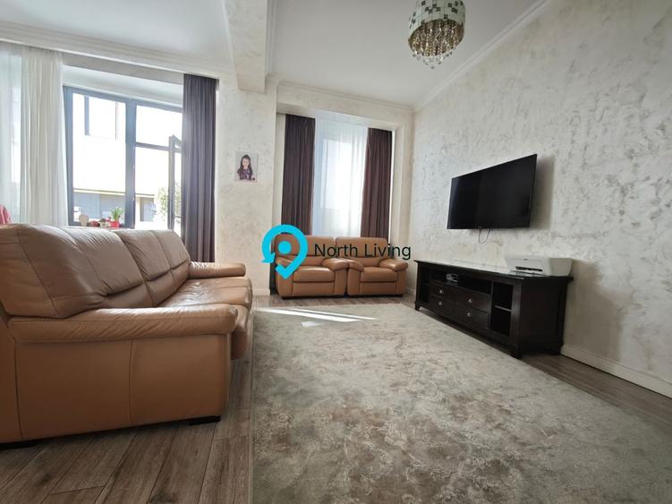 Apartament 3 camere, 100 mp, curte 63 mp, Dămăroaia