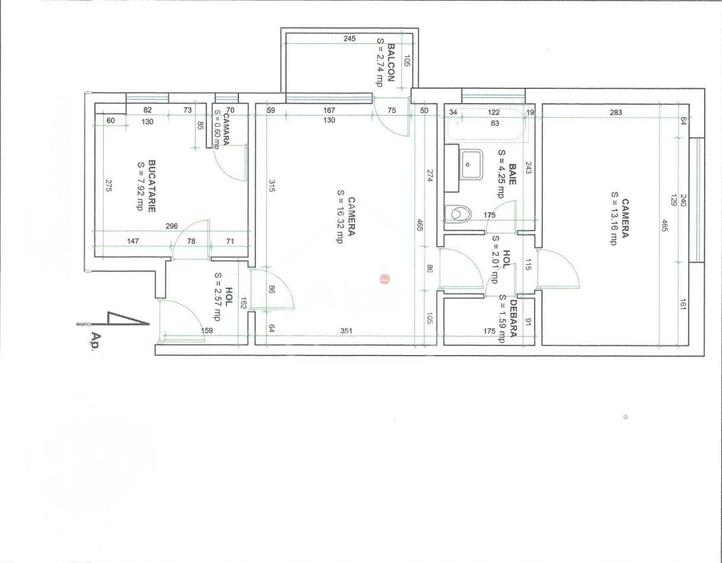 Apartament Zona Linistita I Centrul Civic I CEC Bank - 2