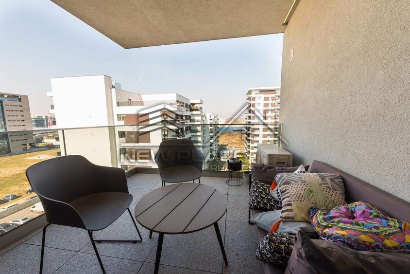 4City North | Apartament exclusivist | Vedere spre curtea interioara