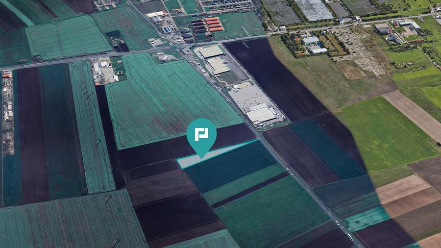 Teren 3500 mp extravilan agricol pe centura Arad