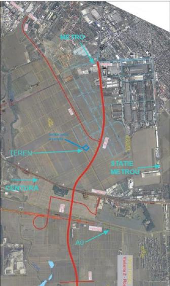 Teren Intravilan Sector 4 Berceni langa DR9