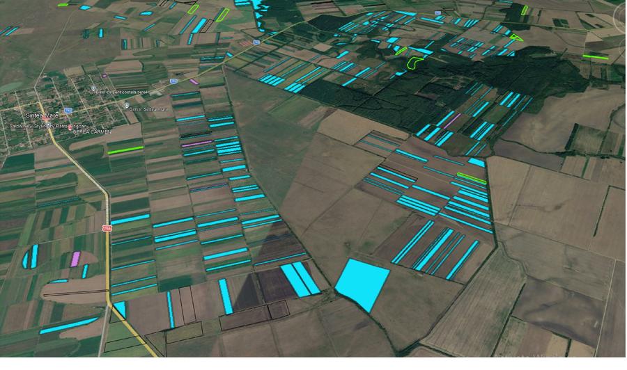 Teren agricol de vanzare 340 Hectare in Arad